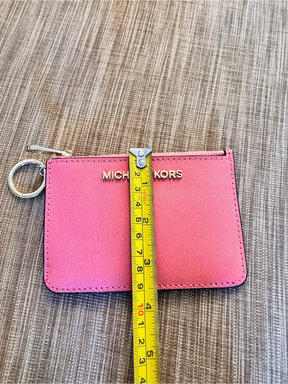 Michael Kors Jet Set Travel Pink Coin Pouch